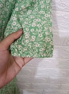 Soft Pastel Green Dress