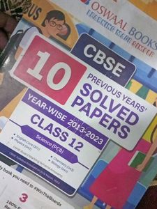 Oswall Top 10 Previous Year Solved Paper Class 12