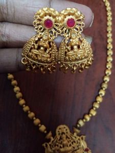 Lakshmi pendant necklace