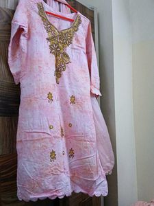 Elegant Embroidered Kurta Set