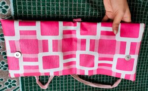 Girly Long Check Slingbag
