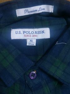 US Polo Assn. Plaid Shirt