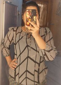 Patterned Blouse