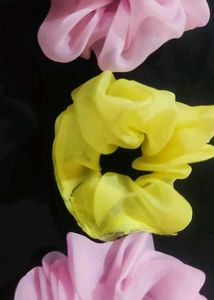 Colorful Organza Scrunchies