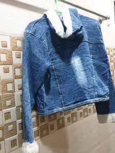 Denim Jacket, 18 In Long,