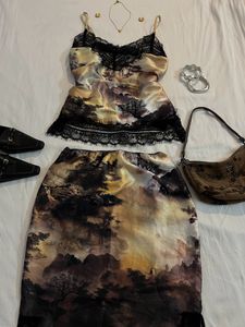 Lace Two Piece