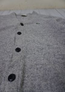 Lacoste Grey Cardigan