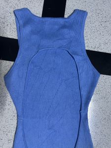 Kintted Blue Bodycon Dress