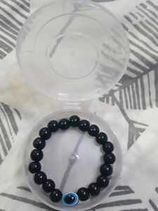 Black Beaded Bracelet