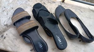 Combo! Pack Of 2 Footwear And 1 Free Bellies.