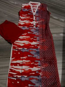 M Size Kurti Set