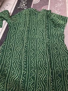 Daily wear Green Kurta
