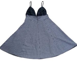 Houndstooth Mini Dress
