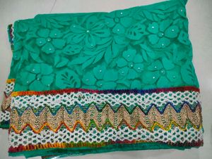 Green elegant Saree