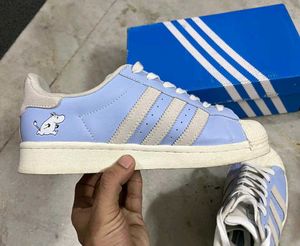 ADIDAS ORIGINALS SUPERSTAR LILAC MOMIN EDITION UK8