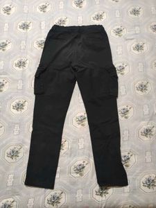 black cargo pants