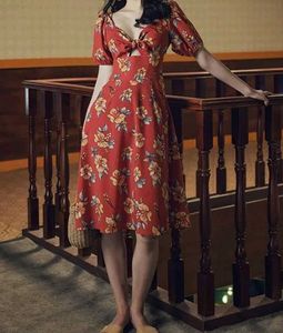 Floral Print Mini Dress