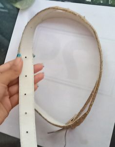Belt (Golden Shimmery Women Belt For Jeans)