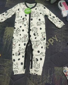 Happy Sprouts Dalmatian Onesie
