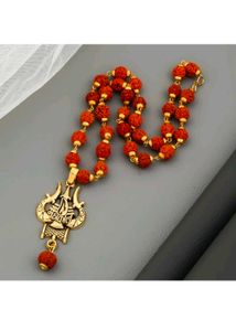 Trishul Rudraksha Mala