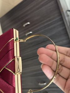 Partywear Maroon Clutch