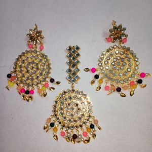 Free Shipping Gorgeous TIKA EARING Set Jewellery