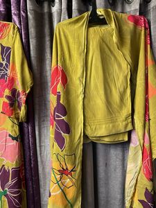 Floral Printed Kurta Set