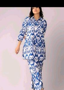 Ikkat Co-ord Set