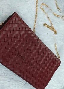 Estee Lauder Woven Chain Bag