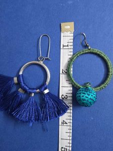 Cute Earring Set 2 Hoops Fashion