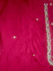Rose Colour Party Wear Kurti