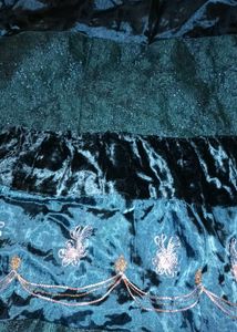 Y2k Vintage embroidered Emerald Green Skirt