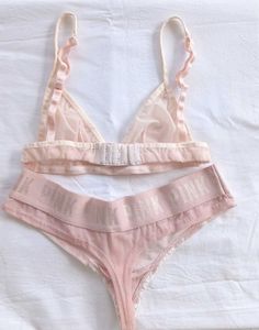 Pink Sheer Lingerie Set 💞