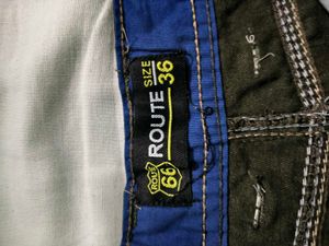 Camo Cargo Shorts With Belt