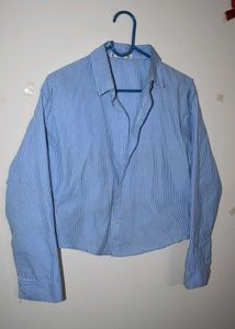 Light Wash blue striped shirt