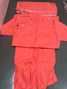 Embroidery Pure Cotton Kurti Sets