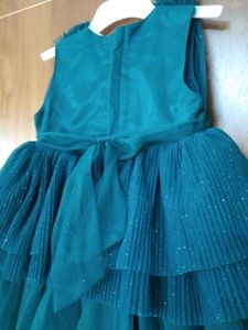 Teal Sparkle Party Dress