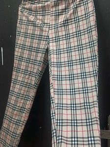 A Causal Checked Pants .