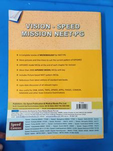 vision-speed mission NEET PG- Microbiology
