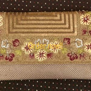 Floral Beaded Clutches