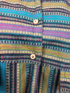 Paul Ropp Vintage Striped Halterneck Top