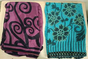 2 Saree set of festive style.