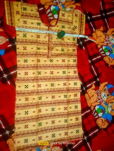 Sambalpuri Printed Cotton Kurtis With Short Hands
