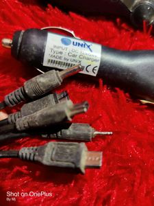 Mobile Charger For Car & MP3