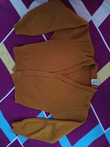 Mustard Cardigan