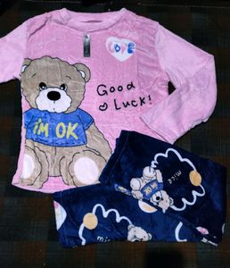 Fleece Night Suit