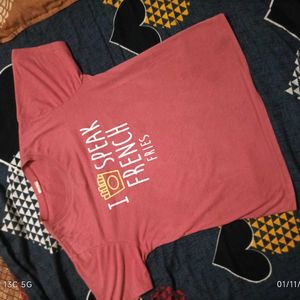 Cute tshirt for women &#39;I Speak French Fries&#39;