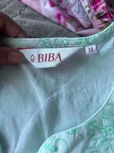 Biba Chikankari Kurta