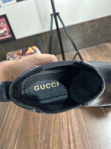 Black Leather Chelsea Boots