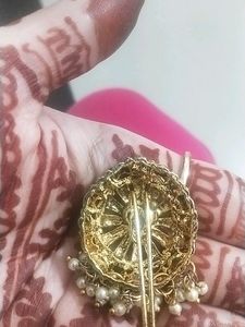 Combo Of Cocktail AD Ring And Saree Pin
